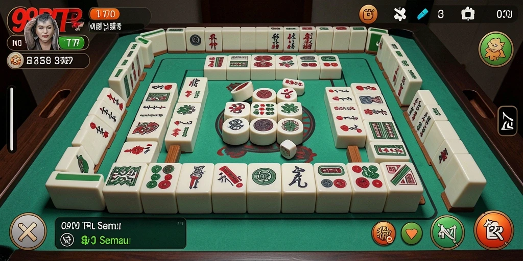 Tampilan gameplay seru di 99RTP dengan berbagai tantangan Mahjong.