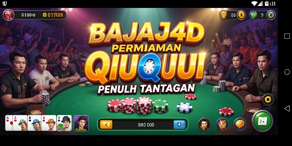 Tampilan gameplay seru BAJAJ4D dalam pertandingan QiuQiu.