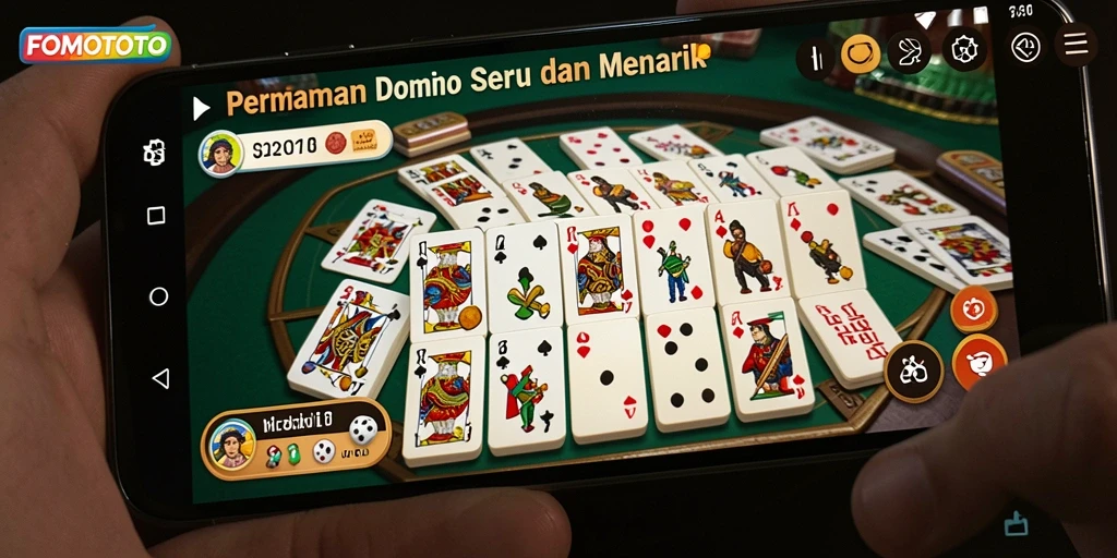 Tampilan menarik dari gameplay FOMOTOTO yang seru.