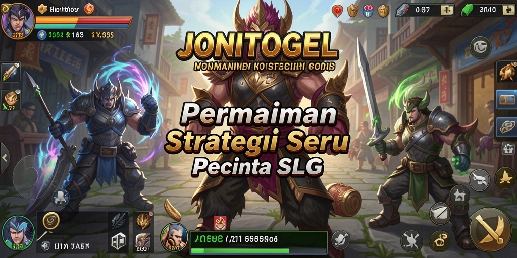 Tampilan gameplay seru dalam JONITOGEL yang memikat.