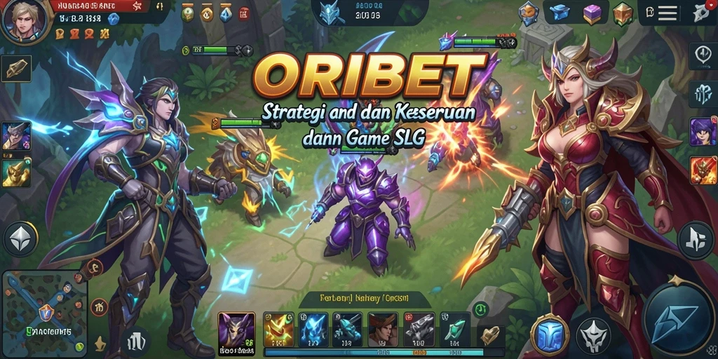 Screenshot gameplay ORIBET menampilkan aksi pertempuran yang mendebarkan.