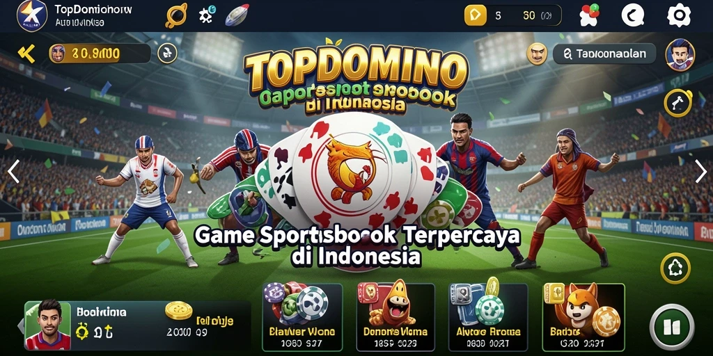 Gambaran gameplay Sportsbook yang seru dan interaktif.