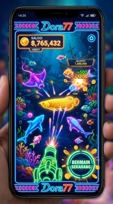 Tampilan antarmuka dora77 yang user-friendly.